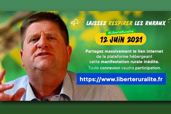 Les chasseurs organisent la première manifestation virtuelle pour la défense de la ruralité