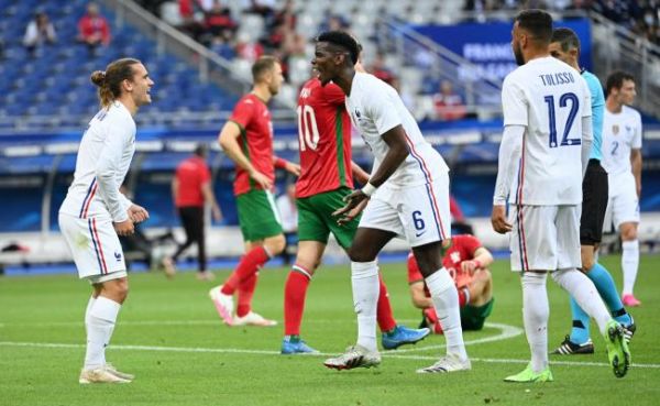Les notes de France-Bulgarie