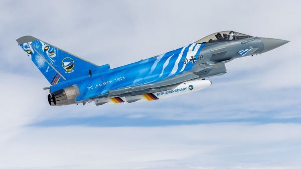 Le Typhoon des 60 ans de la mythique Jagdgeschwader 74.
