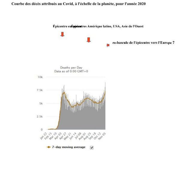 Général Dominique Delawarde  Covid 19 Point de situation du Samedi 7 Novembre 0h00 GMT