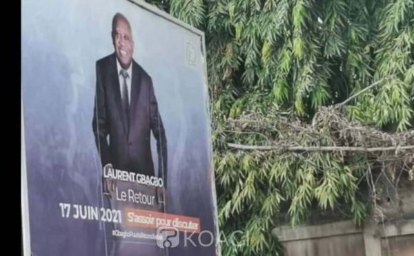 Côte-d‘Ivoire: Les affiches de Gbagbo déchirées n'avaient pas l'aval et la signature du Conseil supérieur de la publicité selon le régulateur
