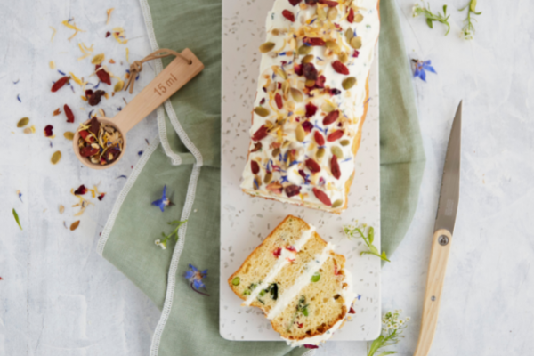 Cake aux légumes et fromage frais