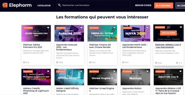 Elephorm : code promo de 50% sur les formations en ligne