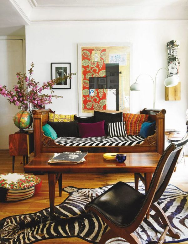 L’appartement bohème chic de Fatima de Burnay