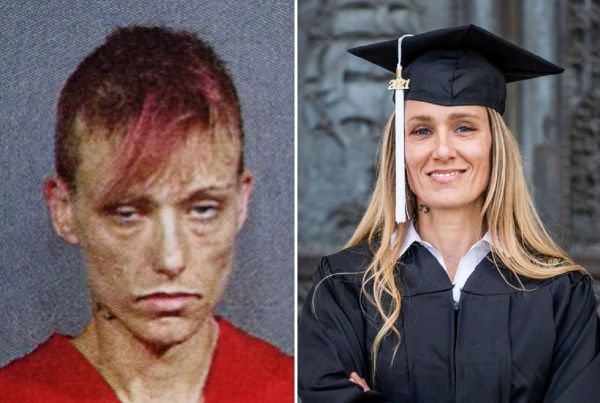 Une ex-toxicomane partage des photos de son incroyable cheminement pour sermer l'espoir