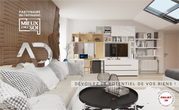 Sur M6, on est « Mieux chez soi grâce à ArchiDeco »