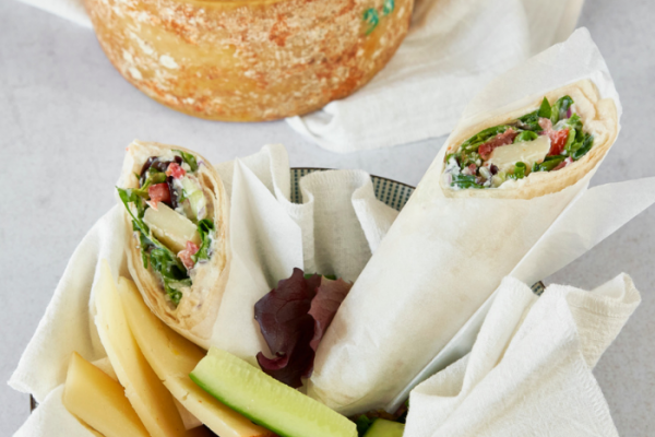 Wraps à l'Ossau-Iraty, le déjeuner nomade