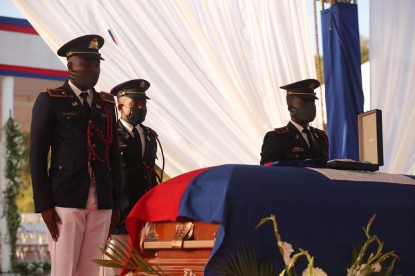 Assassinat en Haïti: Un dernier hommage au président Jovenel Moïse a été rendu