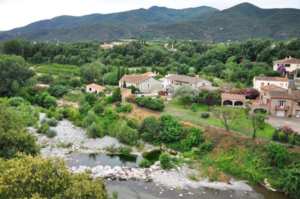 Ville de Ceret dans les PO
