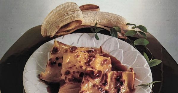 Crêpes aux bananes et au chocolat
