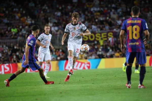 Foot - C1 - Bayern - Thomas Müller (Bayern), après le succès à Barcelone : « On aurait pu marquer un but ou deux de plus »