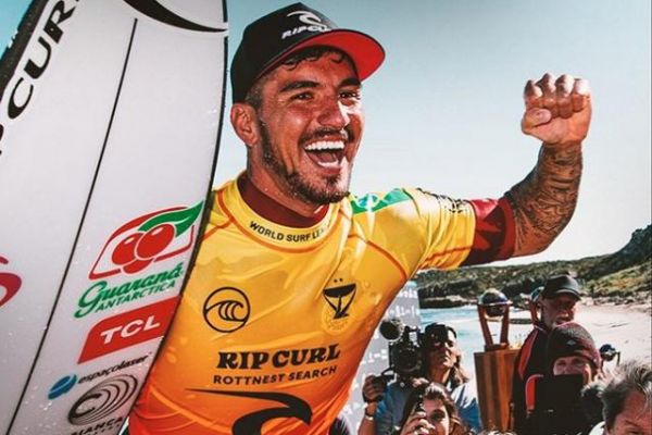 Gabriel Medina champion du monde pour la 3e fois