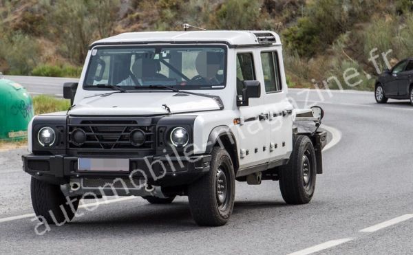 L'Ineos Grenadier aura droit à son pick-up !