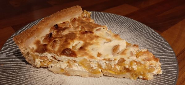 Tarte aux mirabelles congelées ou fraîches. Une recette de tarte Lorraine