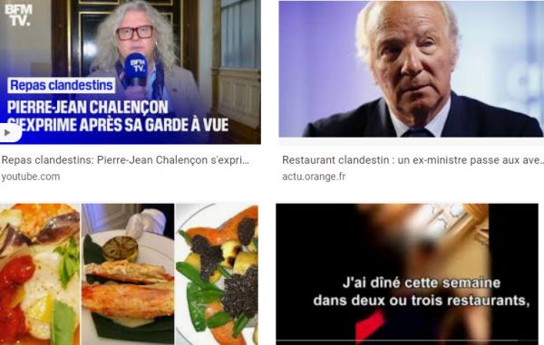 Repas clandestins et aéroclub : retour sur emballements