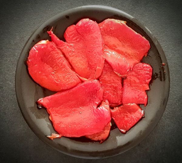 Recette poivrons au four. Comment enlever facilement la peau du poivron !