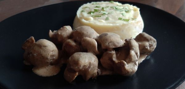 Recette rognons de veau à la crème fraîche flambés au cognac. Un régal