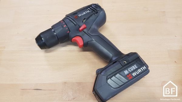 Perceuse-visseuse Würth ABS 18 basic : test et avis