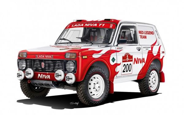 Lada Niva : un exemplaire de 1984 va participer au Dakar 2022 !