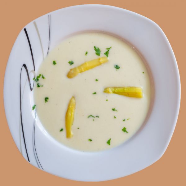 Recette de velouté d'asperges blanches et fraîches. Recette facile à faire