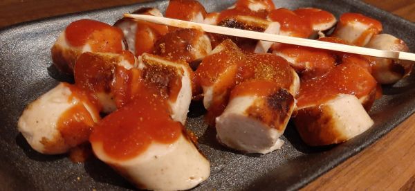Recette Currywurst (saucisses blanches sauce curry). Recette de Berlin
