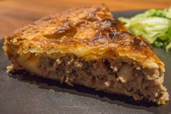 Recette de tourte vigneronne Alsacienne maison. Croustillante et facile