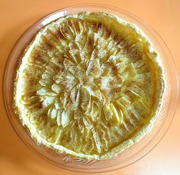 TARTE AUX POMMES À LA CANNELLE ► Tarte aux pommes excellente !