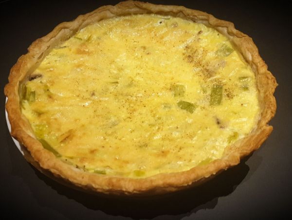 RECETTE DE QUICHE AUX POIREAUX ET CHAMPIGNONS ► Excellent
