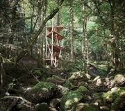 Le festival des cabanes, entre architecture et paysage aux Sources du Lac d'Annecy