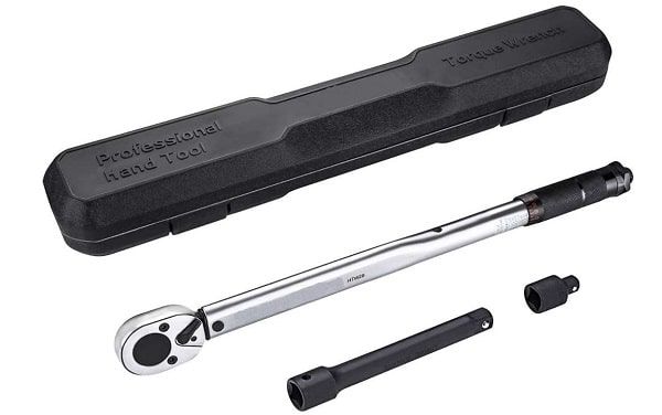 BRICO : 27,99€ le coffret clé dynamométrique professionnelle cliquet Tacklife HTW2B