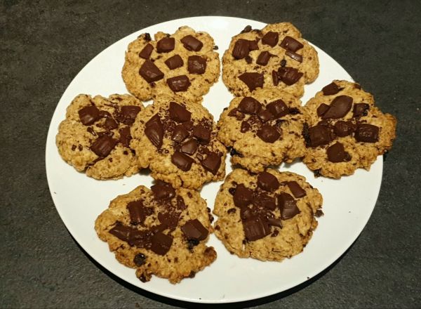 SABLÉS (FAÇON COOKIES) AUX PÉPITES DE CHOCOLAT ► Excellent!
