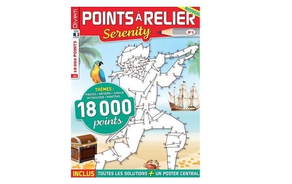 Abonnement magazine Points à relier Serenity pas cher : 14€ l’année (4N°) au lieu de 26€