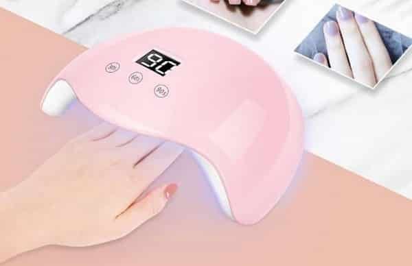 PROMO 14,99€ sèche ongles lampe UV LED 30W avec affichage LCD, minuterie