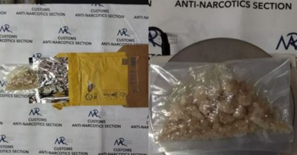 Drogue: saisie de méthamphétamine dans un colis postal
