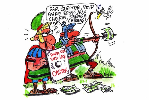 [Clin d'œil] Castex et le bouclier d'argent