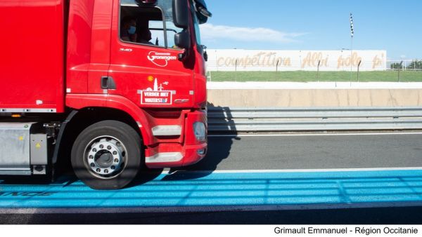 Une solution d'avenir ? Les transporteurs testent l'hydrogène sur le circuit d'Albi