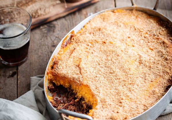 Parmentier de bœuf à la patate douce