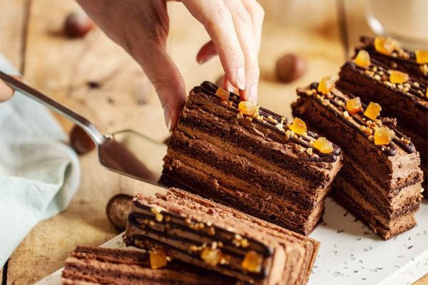 Gâteau au chocolat et à l'orange