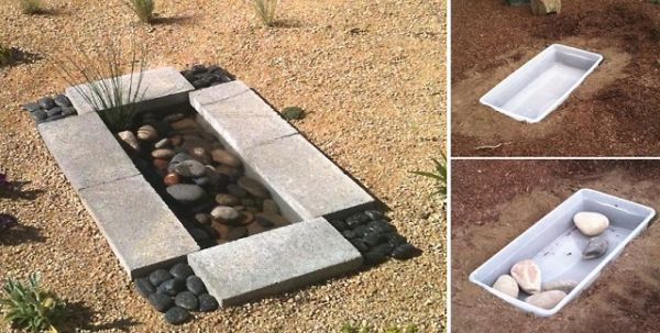 DIY : Comment faire une fontaine d’eau de jardin contemporaine pour moins de 30 euros