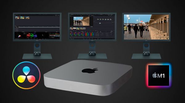 Comment avoir 3 écrans avec un Mac mini pour DaVinci Resolve
