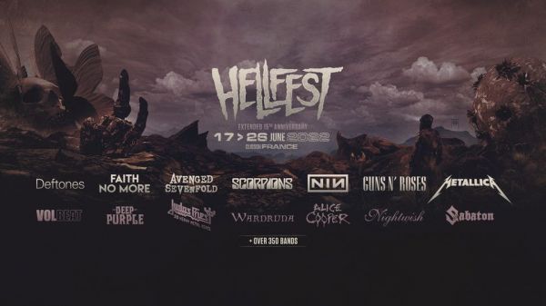 HELLFEST 2022 – 17 au 26 Juin  – Clisson France