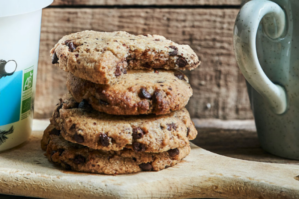 Cookies au chocolat et à l'huile de coco