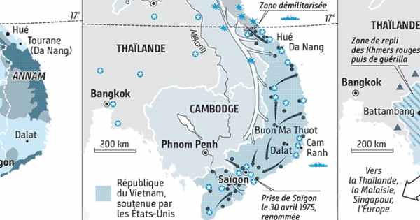 De la décolonisation à la troisième guerre du Vietnam
