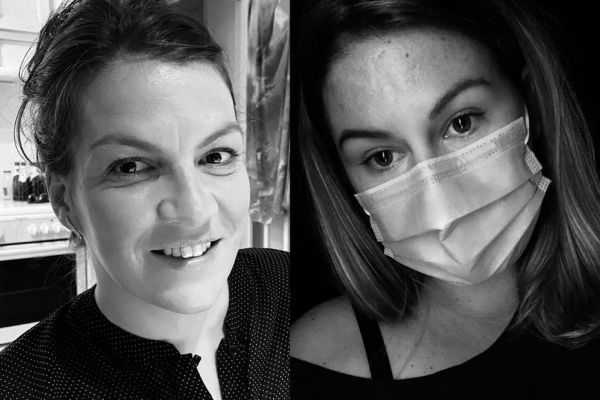 Deux amies séparées par la Covid-19 racontent leur quotidien à la maison