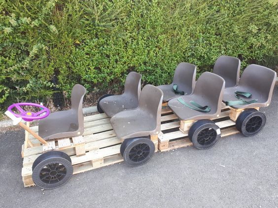 Voici 30 choses faciles à faire avec des palettes que vos enfants vont Adorer !