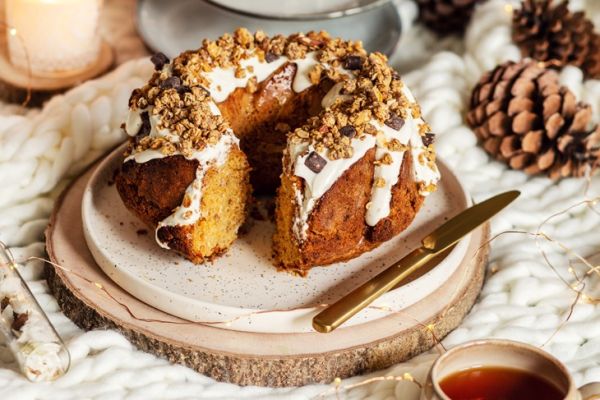 Krounchy carrot cake