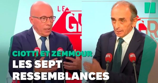 Chez les Républicains, le discours d'Éric Ciotti s'est rapproché de celui d'Éric Zemmour