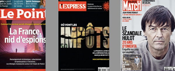 L'Elysee balance sur l'ex love story entre Lisnard et Macron, l'ex responsable des territoires de Zemmour balance sur son boss; Les amis de Nicolas Hulot se sentent cocufiés, Bayrou & Ferrand [...]