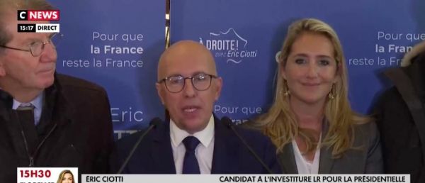 Congrès Les Républicains - Regardez le discours d'Eric Ciotti, qualifié au second tour, après l'annonce des résultats: "Peu de commentateurs auraient parié sur ce résultat aujourd'hui" - VIDEO