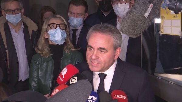 Congrès LR : Xavier Bertrand souhaite que ce soit Valérie Pécresse qui l'emporte »